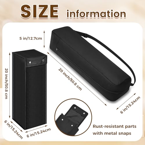 Amylove 2 Pcs Grill Utensil Storage Bags Waterproof BBQ Tool Storage Bags Barbecue Hardware Tool Foldable Grill Holder Pouch Oxford Cloth Accessory for Camping Hiking - Image 3