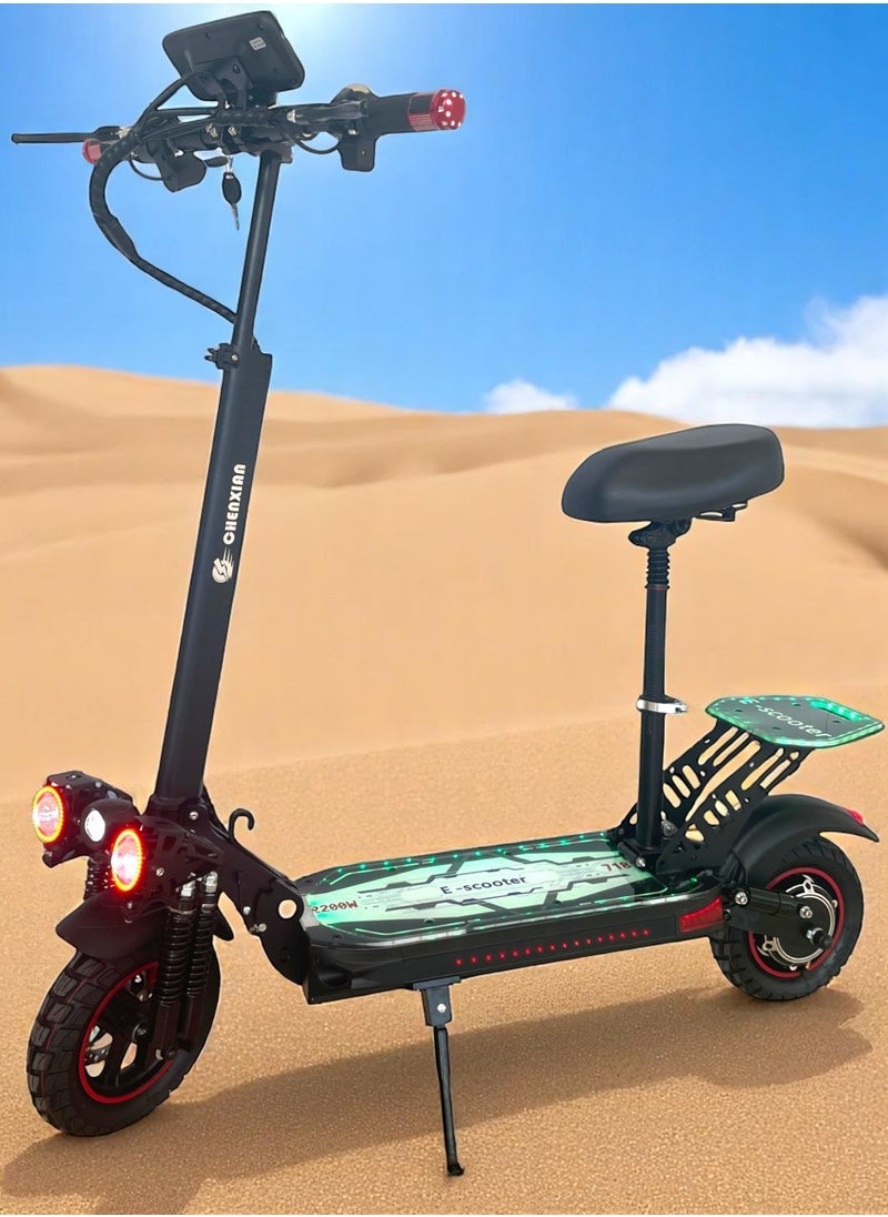 Chenxian - Electric Scooter With Good Motor Power Long Lasting Battery With The Speed Of 70Km/H - Image 1