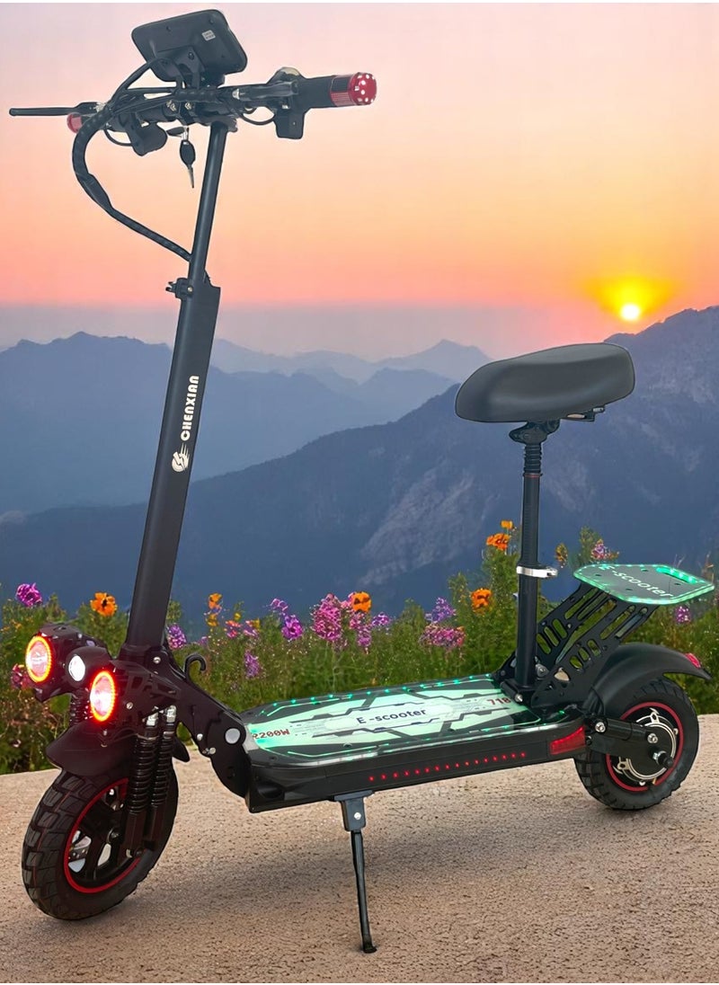 Chenxian - Electric Scooter With Good Motor Power Long Lasting Battery With The Speed Of 70Km/H - Image 1