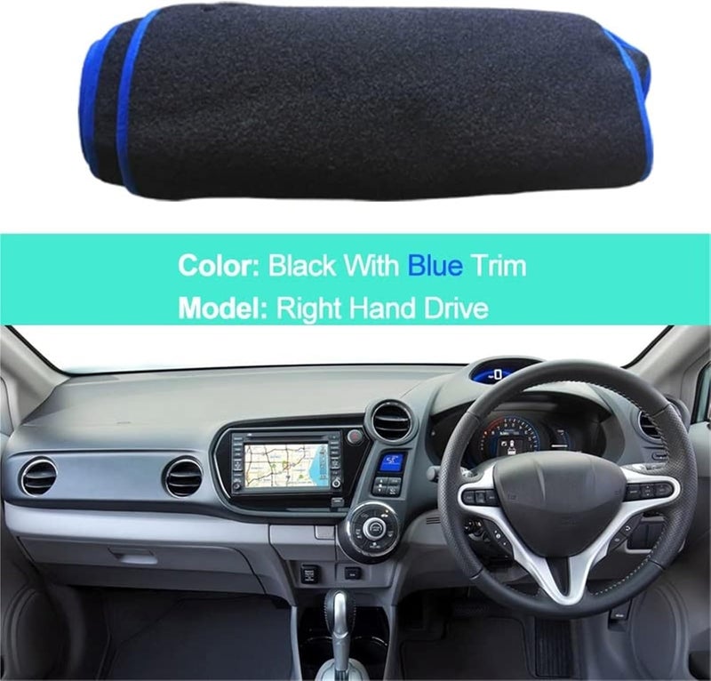 QASULER Car Dashboard Cover for Insight II (2009-2014) - Image 2