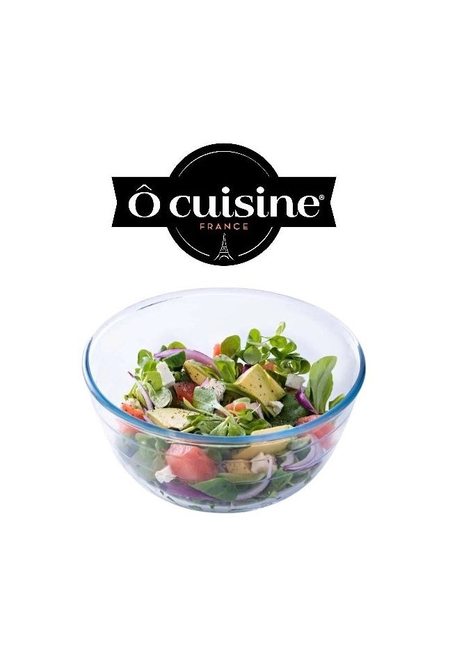 Ôcuisine® 3L Mixing Bowl - Tempered Borosilicate Glass, Thermal Shock Resistant, French Craftsmanship - pzsku/ZCA0A9FA0D846B1975E33Z/45/_/1731499537/de8276dc-d1e7-4b02-b8db-d293290b3c13