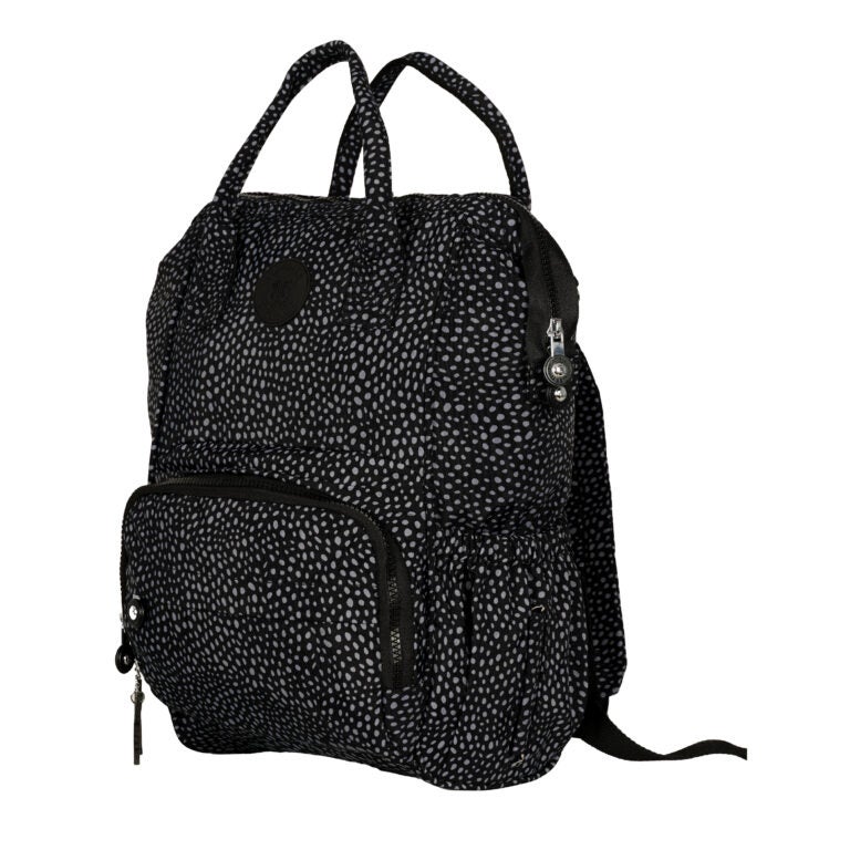 CAPRICE COLLECTION Mommy Bag for Moms – Charcoal Grey, Water-Resistant Nylon, 16.2L Capacity, Multi-Compartment Design - Image 3