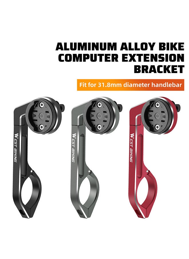 WEST BIKING - Bicycle Handlebar CycleComputer Holder Extender Road Bike Handle Extension Rod Base Bike Mileometer Light Camera Bracket Adapter - Image 1