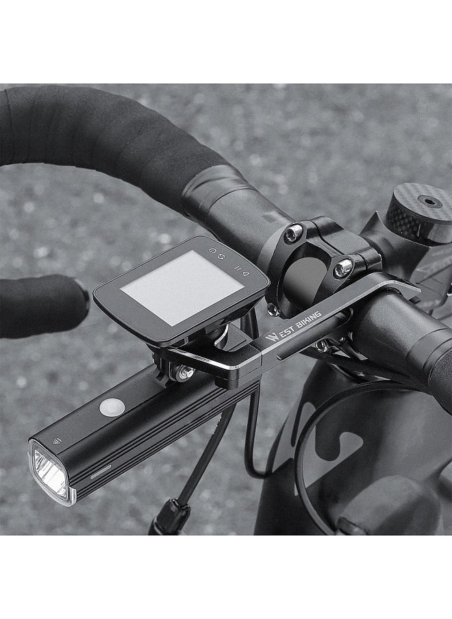WEST BIKING - Bicycle Handlebar CycleComputer Holder Extender Road Bike Handle Extension Rod Base Bike Mileometer Light Camera Bracket Adapter - Image 1