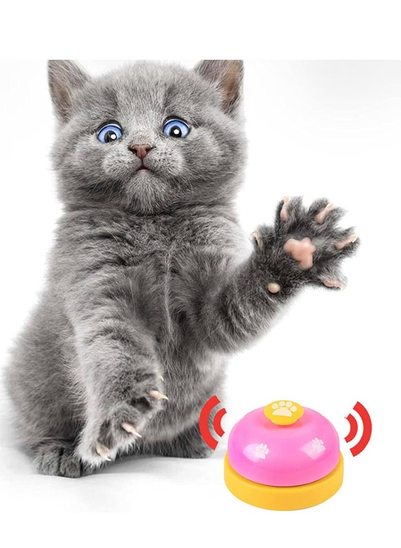 Dog Puppy Kitten Potty Training Bells Footprint Pattern Doorbell Buttons for Communication Multicolor - Image 3