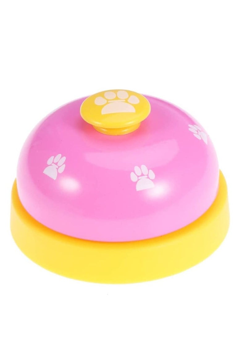 Dog Puppy Kitten Potty Training Bells Footprint Pattern Doorbell Buttons for Communication Multicolor - Image 2