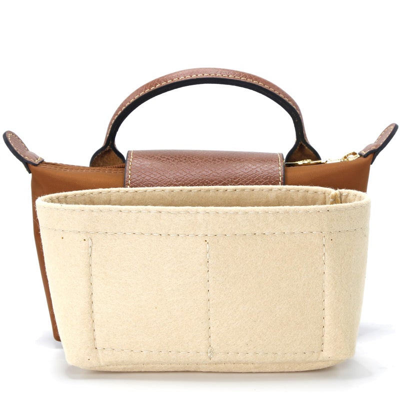 banbeln Mini Bag Organizer Fit For MINI Bag Organiser Insert Inner (Beige) - Image 1