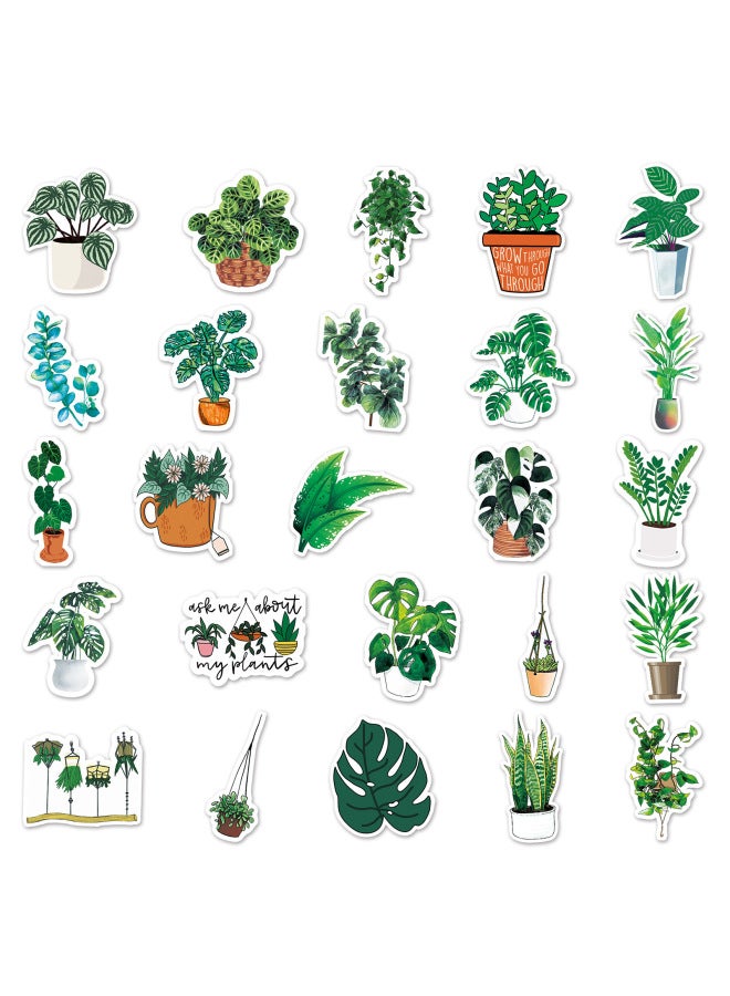 Bernard Green Plant Graffiti Stickers Small Fresh Stickers Diy Skateboard Phone Case Luggage Stickers - Image 3