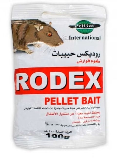 Rodex Granules to Combat All Types of Rodents and Mice 100 Grams