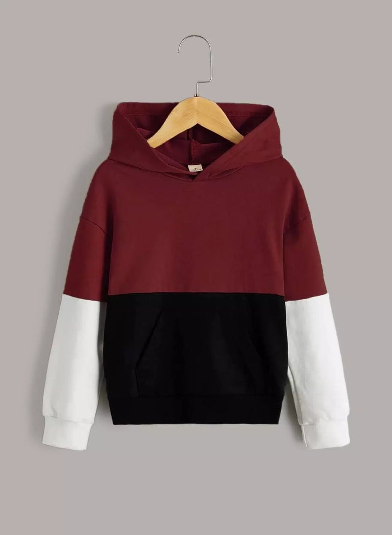 Toddler Boys Colorblock Drop Shoulder Sweatshirt  - Image 1