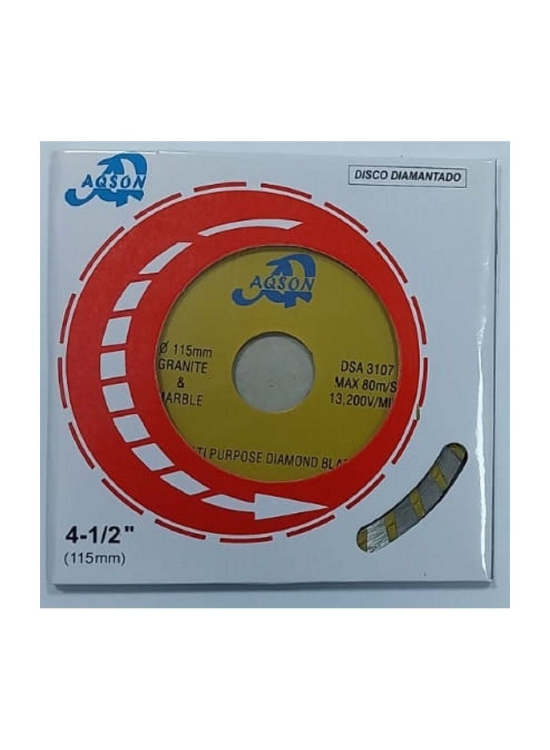 AQSON BLADE DIAMOND CUT DRY 4.5" - Image 2