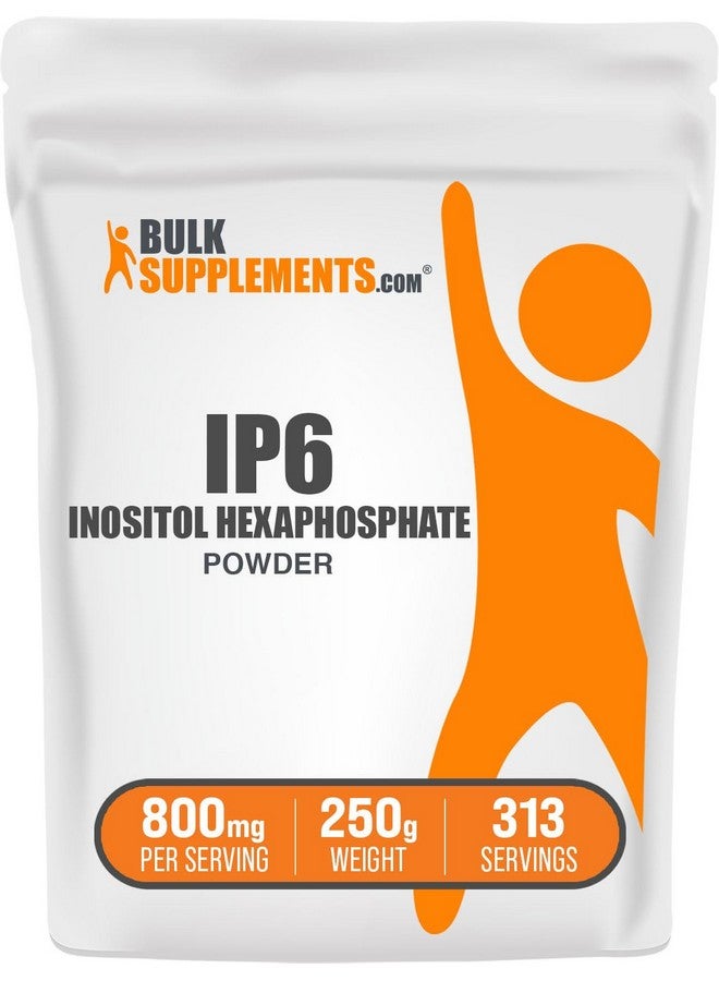 BulkSupplements.com IP6 Powder - Inositol Hexaphosphate, IP6 Supplement - Inositol Supplement for Immune Support, Gluten Free, 800mg per Serving, 250g (8.8 oz) (Pack of 1) - Image 1