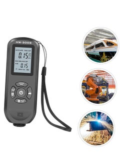 SYOSI Thickness Gauge Auto Spray Paint, 1 Set Car Paint Coating Tester Paint, Gauge Tester Paint Film Meter Electronic Black Car Coated Gauge Car Coated Tester Paint, Coated Tester Number  - Image 4