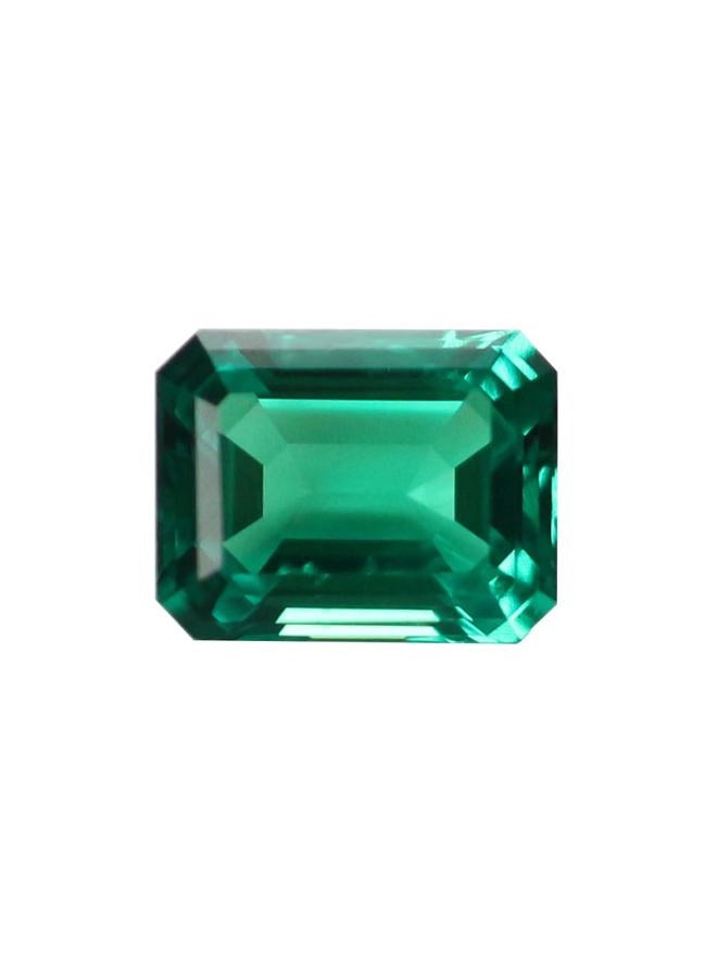 YOUKEYGEM Lab Grown Emerald Colombia And Zambia Green Color OTC Diamond Cut Loose Gemstone DIY Jewelry With AGL Certificate (Colombia, 7x9mm) - Image 1