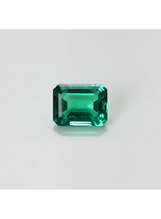 YOUKEYGEM Lab Grown Emerald Colombia And Zambia Green Color OTC Diamond Cut Loose Gemstone DIY Jewelry With AGL Certificate (Colombia, 7x9mm) - Image 2