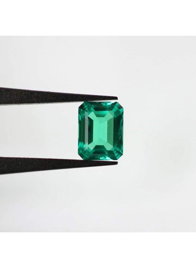 YOUKEYGEM Lab Grown Emerald Colombia And Zambia Green Color OTC Diamond Cut Loose Gemstone DIY Jewelry With AGL Certificate (Colombia, 7x9mm) - Image 5