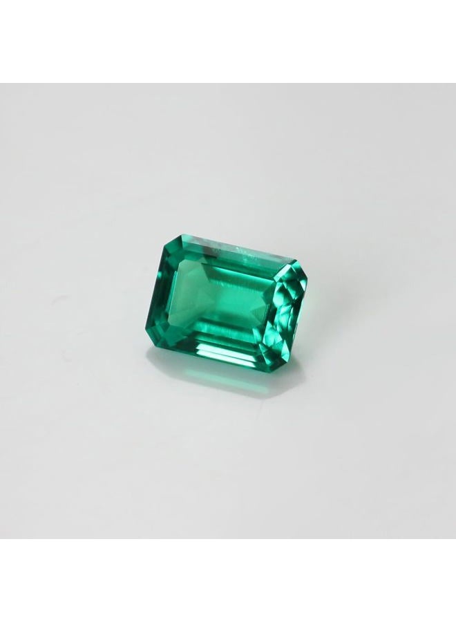 YOUKEYGEM Lab Grown Emerald Colombia And Zambia Green Color OTC Diamond Cut Loose Gemstone DIY Jewelry With AGL Certificate (Colombia, 7x9mm) - Image 3