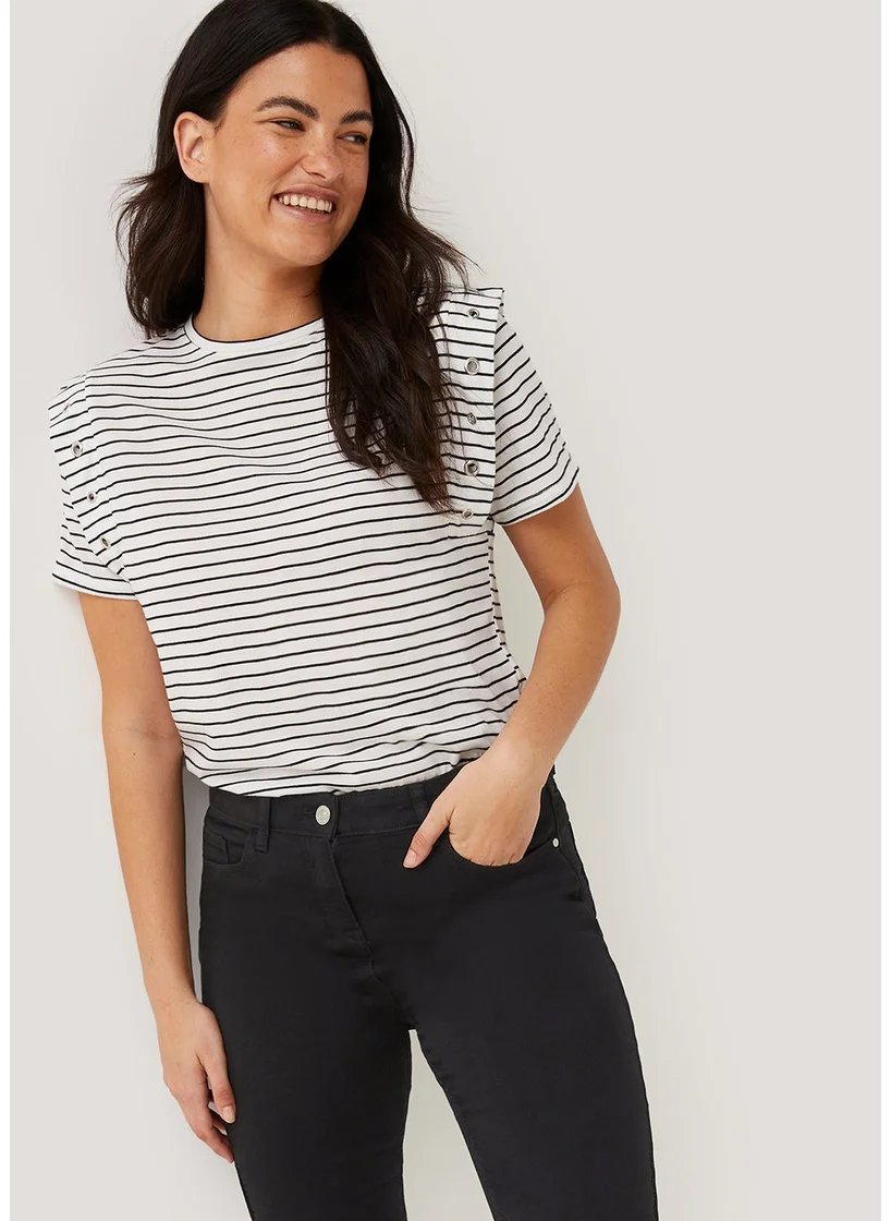 Matalan Jolie Black Relaxed Skinny Jeans