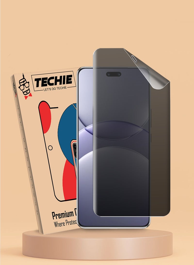 Techie Huawei Nova 13 Pro Privacy Screen Protector - Full Cover Matte Ceramic Privacy Screen Protector, Explosion Proof, Anti Bubble Anti-Fingerprint Easy Installation - Image 1