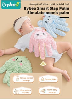 Bybeo Baby Soothing Palm, Automatic Newborn Sleep Soother, Baby Startle Prevention Hand Glove, Baby Sleeping Pillow, Infant Soothing Palm Artifact with Cartoon Soothing Doll For Patting and Soothing Baby  - Image 2
