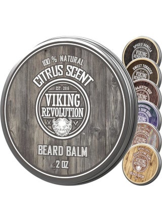 Citrus Beard Balm - Beard Butter with Argan Oil, Beard Softener for Men with Jojoba Oil - Beard Moisturizer for Men with Beeswax - Beard Wax for Men with Mango Butter (2oz, 1 Pack) - pzsku/ZCA0BACB8B5847F19212AZ/45/1743360057/988dda31-6a3f-4eb7-8f45-b8d537ed30b4