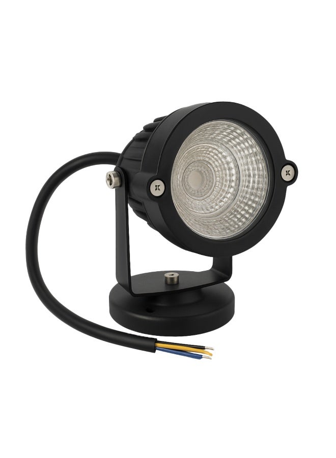 ALFRIDAY Outdoor LED Spotlight – 7W Low-Voltage/AC, 3000K Warm, IP65 Waterproof, Adjustable Bracket, 500 lm - Image 1