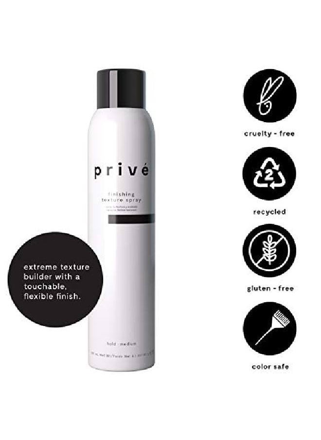 PRIVE Privé Finishing Texture Spray For Hair Texturizing Spray Extreme Texture Builder That Leaves A Flexible Touchable Finish (6.1Oz)  - Image 4