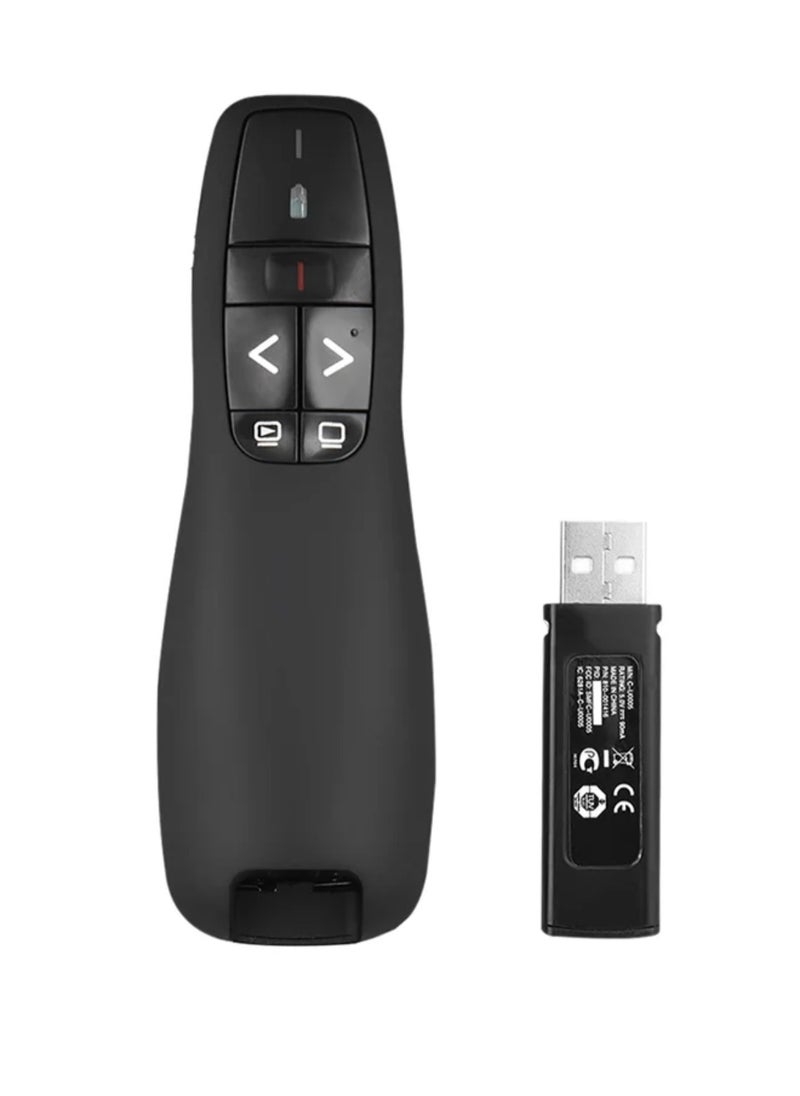 Generic Wireless USB Powerpoint Presentation Flip Pen Remote Black  - Image 1