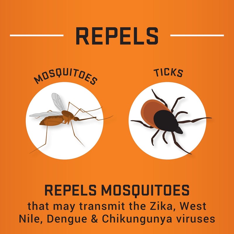 Repel Insect Repellent Sportsmen Max Formula 40 DEET 65 Ounces LongLasting Aerosol Insect Repellent Spray Repels Mosquitoes Ticks Gnats Biting Flies Chiggers And Fleas 12 Pack - Image 4