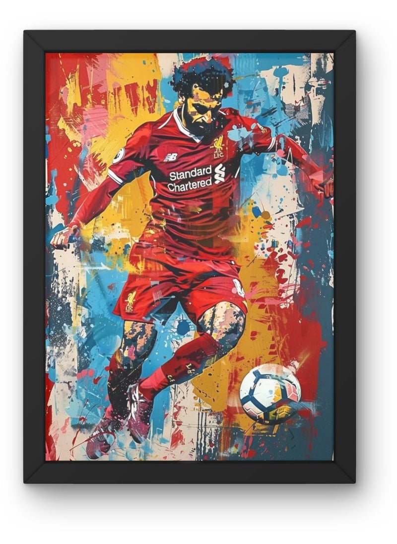 إطارات صلاح باللون الأسود 50x70 