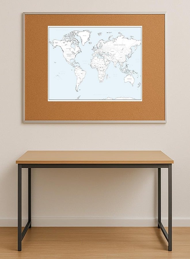 MapSherpa خريطة تلوين تفصيلية للعالم من كوزموغرافيكس - كبيرة - 27.75 بوصة × 16.25 بوصة - ورق غير لامع - Image 2