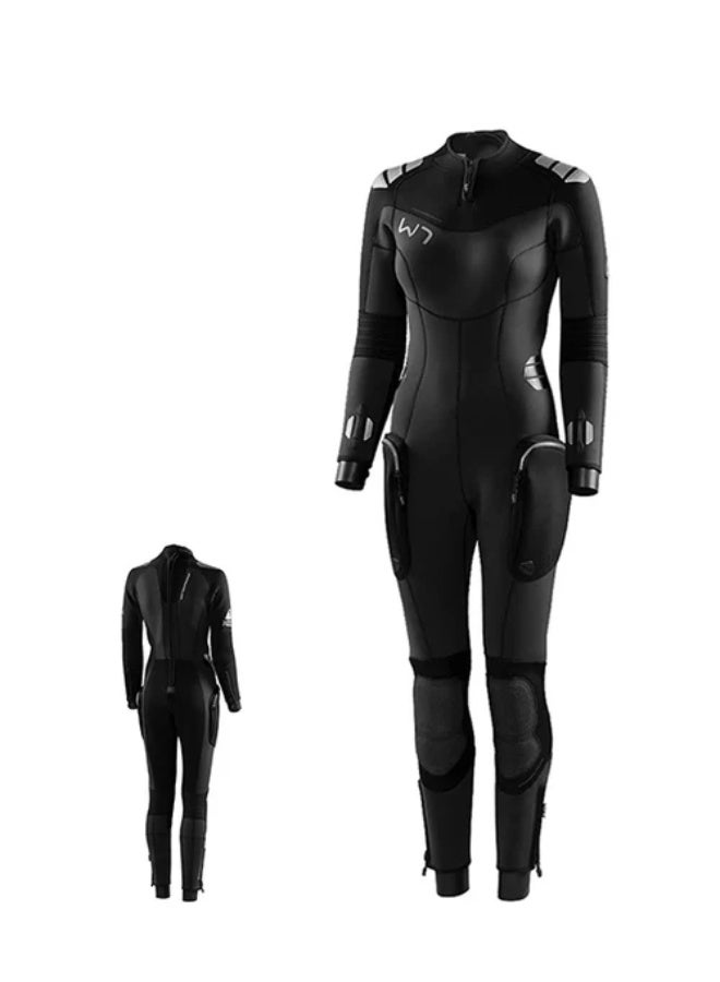 بدلة غوص ووربروف W7 بسُمك 5 مم - للسيدات