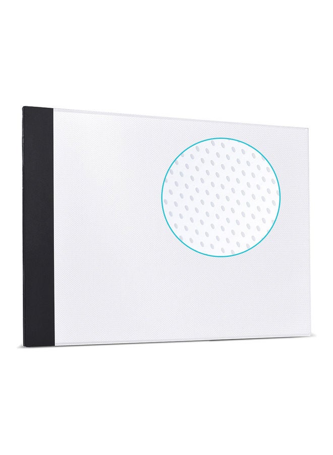 NIBEMINENT A4 Size Ultra-Thin LED Light Pad Black/White  - Image 5
