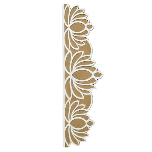 Curious Button Readymade Umbra Patti Rangoli Mats- 4x12 Inches | Readymade Rangoli for Floor Pack of 3, Rangoli Mats for Decoration, Portable Diwali Decor Stencils|Easy to Use Rangoli Template - Image 3