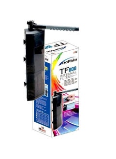 Dophin Aquarium Triangle Aquarium Fish Tank Internal Filter With Rainbar