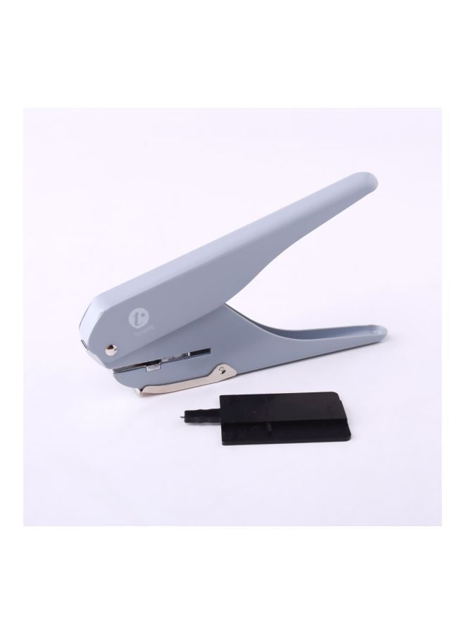 NIBEMINENT Single Hole Puncher With Ruler Grey/Black - Image 4