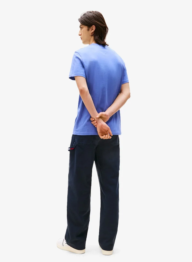 TOMMY JEANS Casual Slim Fit Crew Neck T-Shirt