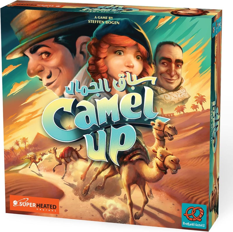 سوبرهيتيد نورونز لعبة سباق الجمال "Camel Up" من باللغات الإنجليزية والعربية والفرنسية - Image 1