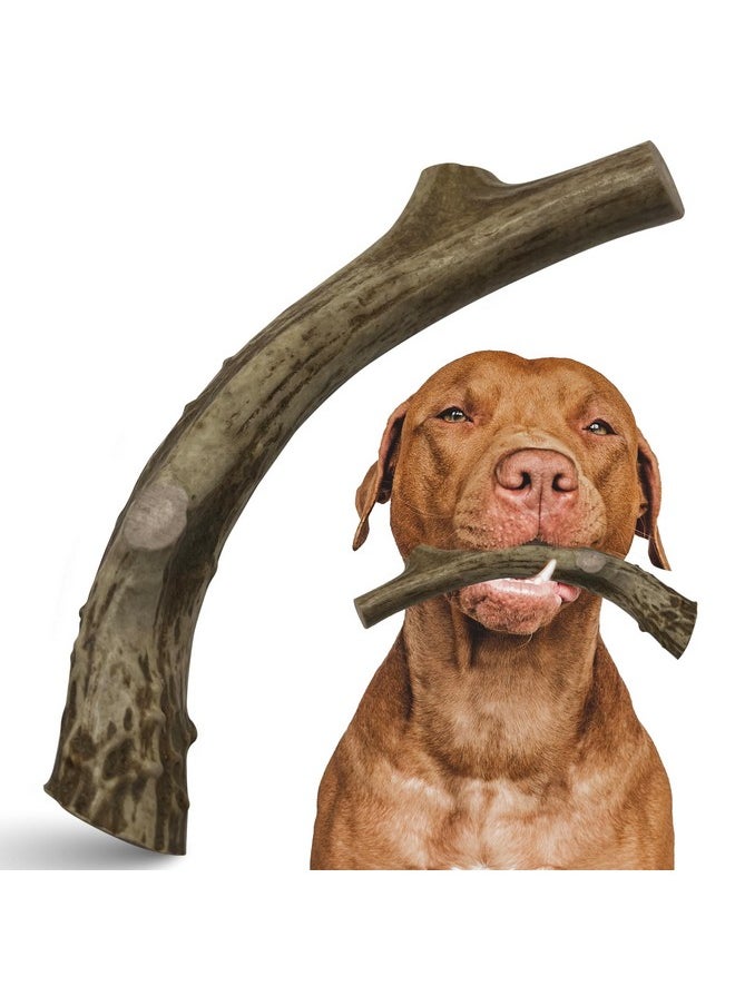 Heartland Antlers Heartland Deer Antlers For Dogs  Grade A, Naturally Shed Antlers | Dog Bones For Aggressive Chewers & Teething Puppies | Chew Toy For All Breeds | Usa Made & Veteran Owned (Large: 68", 1Pack)  - Image 1