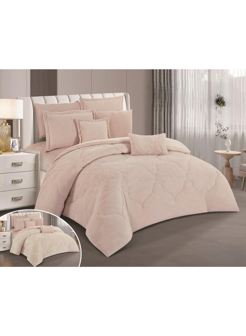 Horse Luxurious winter bedspread, embroidered with soft velvet and fur to keep you warm - Image 1