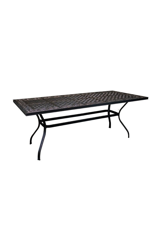 Schondor Furniture - Frankfurt Table | 6 Seater | Outdoor Furniture | Dining Table | Made from Aluminum Cast - Image 1