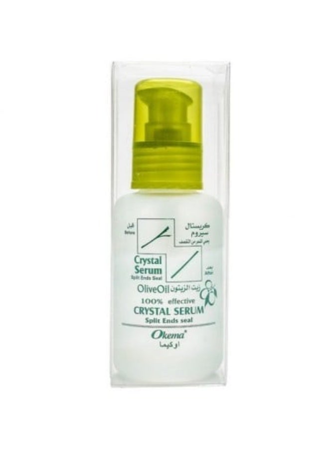 Crystal Hair Serum with Olive Oil Nourishing 60ml