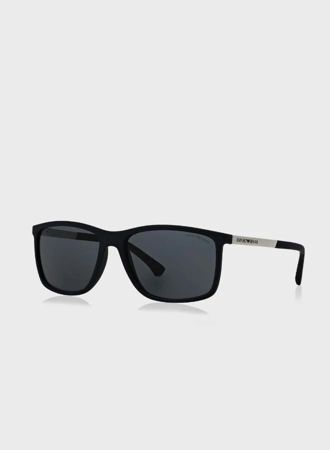EMPORIO ARMANI 0Ea4058 Wayfarer Sunglasses