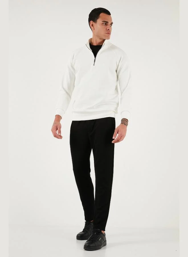 Buratti Regular Fit Tied Waist Straight Leg Jogger Pants Men's PANTS 5908095