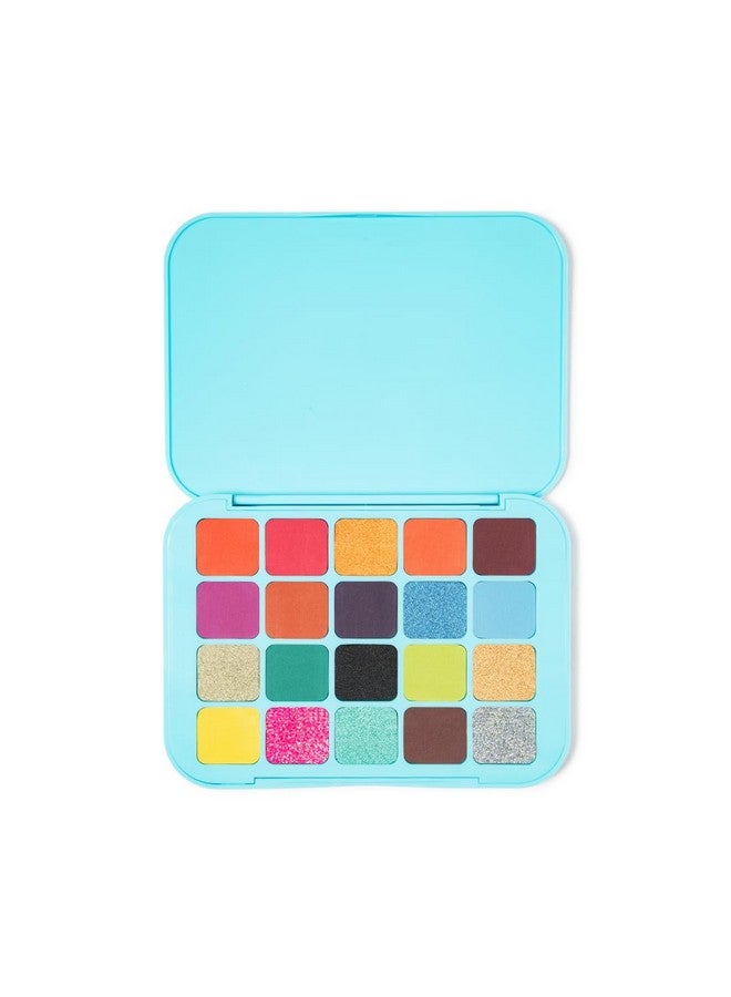 Glam 21 Glam21 Eyeshadow Palette 20 Combination Of Mattes And Shimmers|Multicolored | Super Bendable Formula| Ultra Pigmented| Stunning Finish |Eye Makeup Palette |Infinite Looks | Eye Candy|20Gm - Image 2