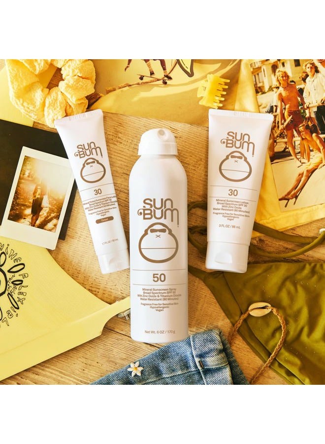 Sun Bum واقي شمس للوجه ملون SPF 30 | برايمر غير لامع | واقي شمس مرطب واسع الطيف مع فيتامين E | متوافق مع قانون هاواي 104 (خالي من أوكتينوكسات وأوكسي بنزون) | مناسب للسفر 1.7 أونصة - Image 5