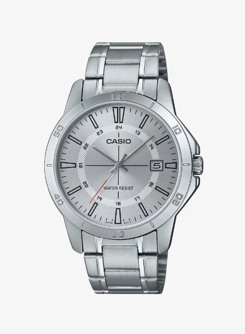 Casio Men's Stainless Steel Analog Watch MTP-V004D-7CUDF - 41.5 mm
