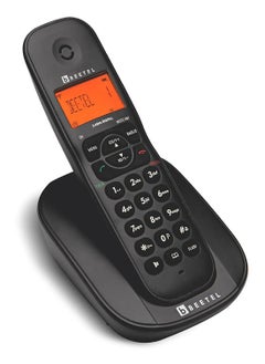 Beetel X73 Cordless 2.4Ghz Landline Phone with Caller ID Display, 2-Way Speaker Phone with Volume Controls, Auto Answer, Alarm Function, Stylish Design (Black)(X73)