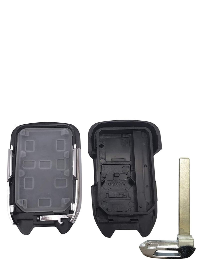 althiqahkey 6 Buttons Replacement Key Fob Cover Case Fits 2014 2015 2016 2017 Chevrolet Chevy Suburban Tahoe GMC Yukon Keyless Entry Key Fob Shell Only - Image 4