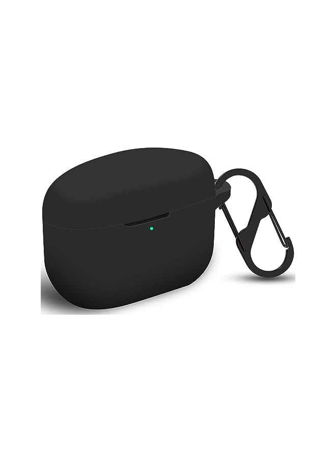 LINJIE Compatible With Sony Wf 1000Xm5 Case Cover Silicone Protective Skin Case For Sony Xm5 Wireless Earbuds Front Led Visible Black - Image 2